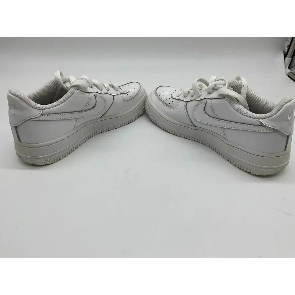 Nike Shoes Unisex‎ Kids 5.5Y White Air Force 1 Low Leather Athletic Sneakers